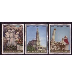 Sellos - Países - Pablo VI - 1967-1970 - 473/75 - Apariciones Fátima 