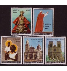 Sellos - Países - Pablo VI - 1967-1970 - 513/17 - *** - Visita Papa Filipinas 
