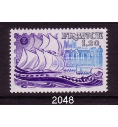 Sellos - Países - Francia - 1-Terrestre - 1979-1981 - 2048 - *** - Sociedades filatelicas en Nantes