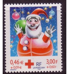 Sellos - Países - Francia - 1-Terrestre - 2000-2001 - 3436 - *** - Cruz Roja 2001