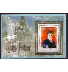 <div>Sellos - Pa&iacute;ses - Francia - 3-Hojas bloque - 2007-2008 - 106 - *** - Fiesta del sello. Harry Potter de J. K. Rowling