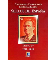 Catálogo Especializado de España. Tomo IV (1991/2010). Edifil